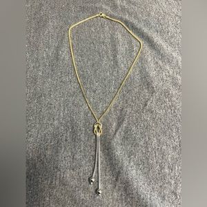 Stunning gold and silver necklace